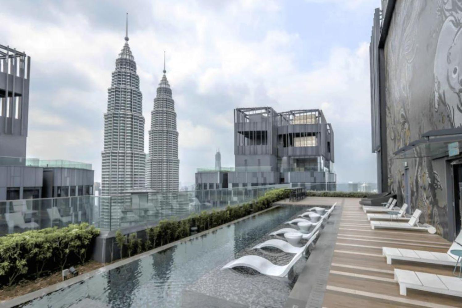 Star Residence Klcc By Sky Pool クアラルンプール エクステリア 写真